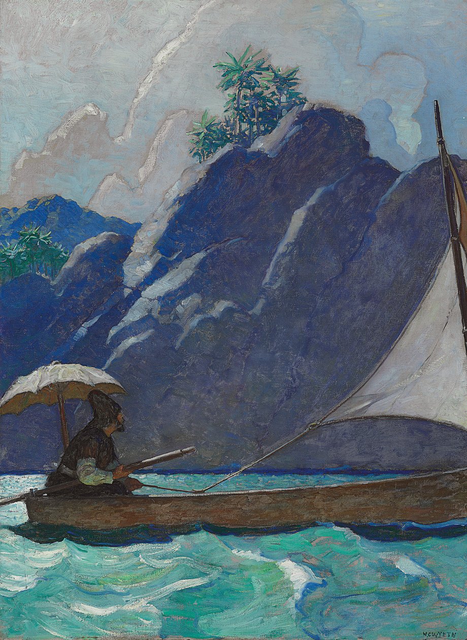 And Thus I Every Now and Then Took a Little Voyage Upon the Sea autorstwa Newell Convers Wyeth