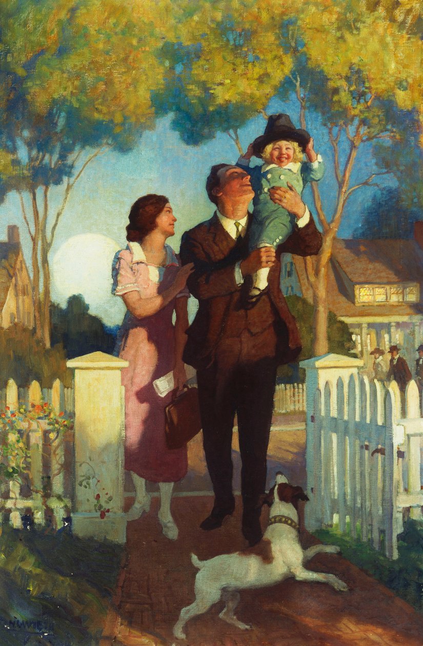 Powrót do domu autorstwa Newell Convers Wyeth
