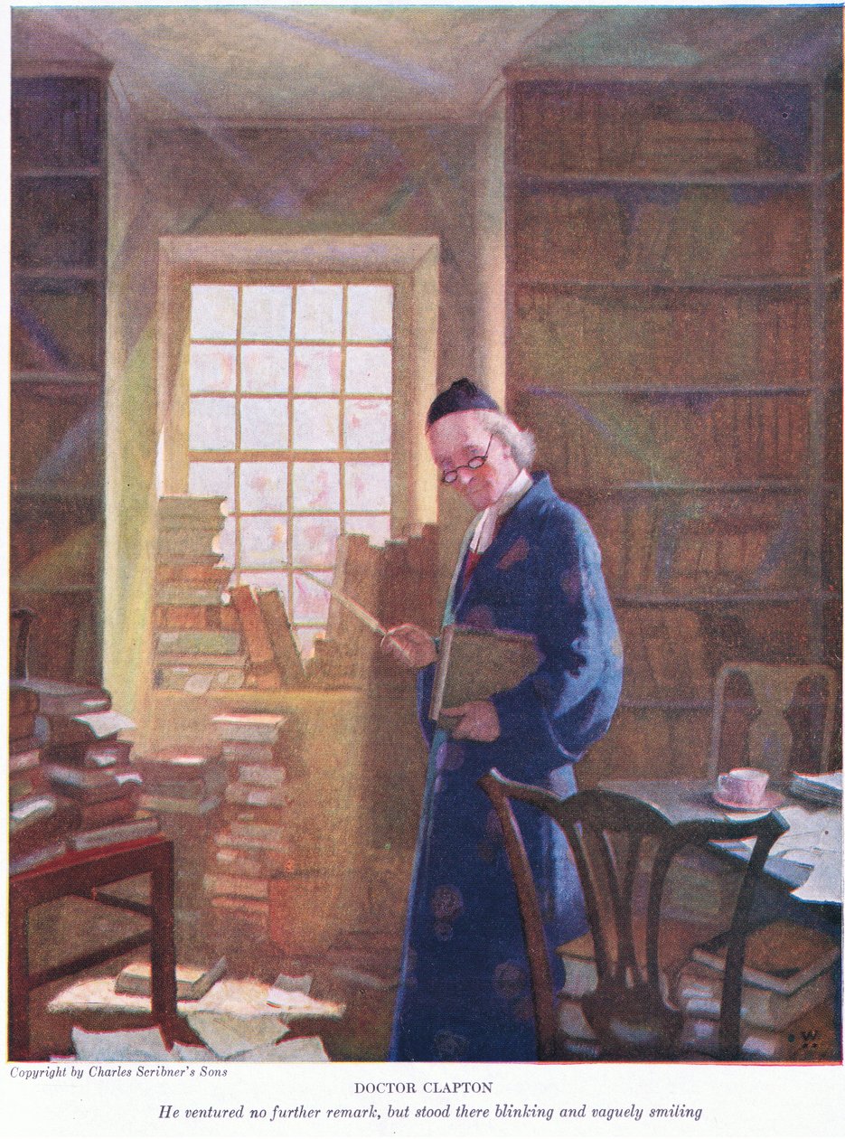 Dr Clapton: Nie zaryzykował dalszych uwag autorstwa Newell Convers Wyeth