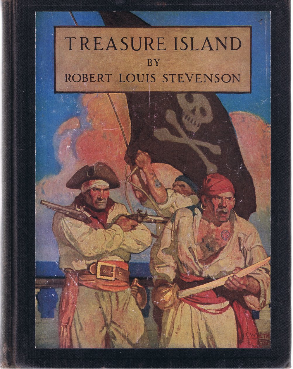 Przednia okładka autorstwa Newell Convers Wyeth