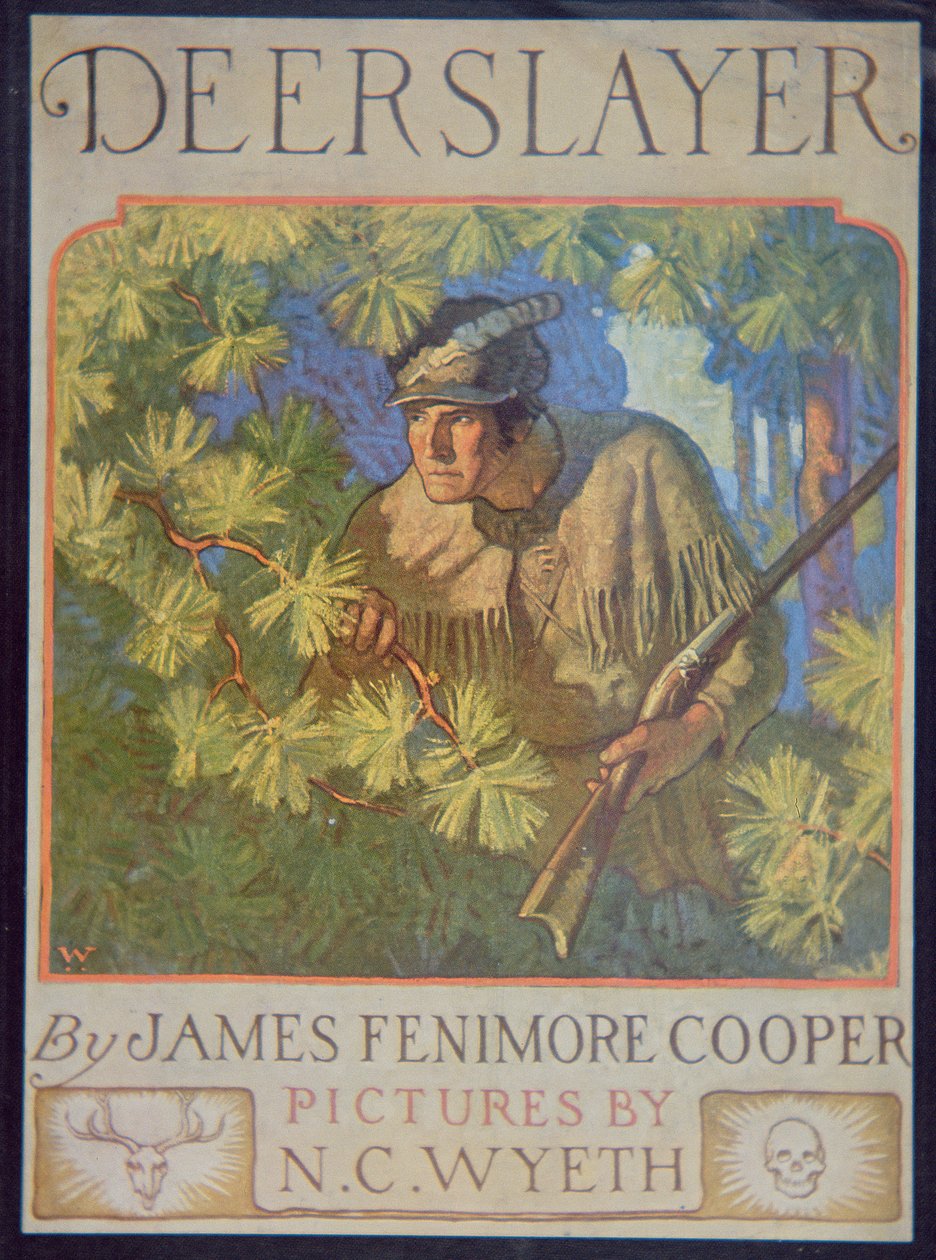 Przednia okładka „The Deerslayer” Jamesa Fennimore