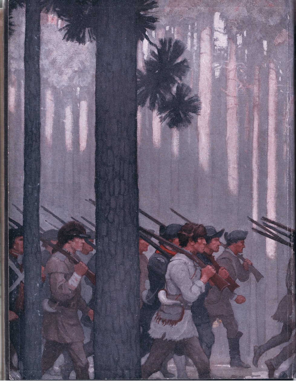 Projekt okładki wewnętrznej, 1928 autorstwa Newell Convers Wyeth