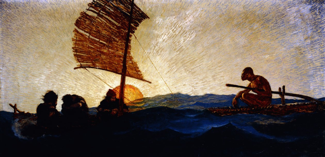 Czwarty Człowiek autorstwa Newell Convers Wyeth