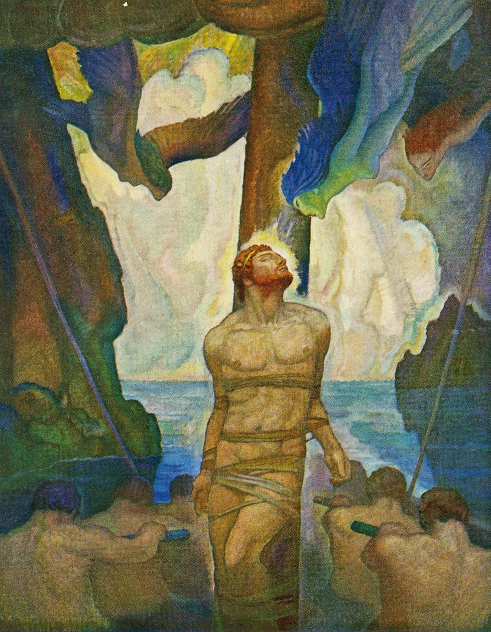 Syreny autorstwa Newell Convers Wyeth