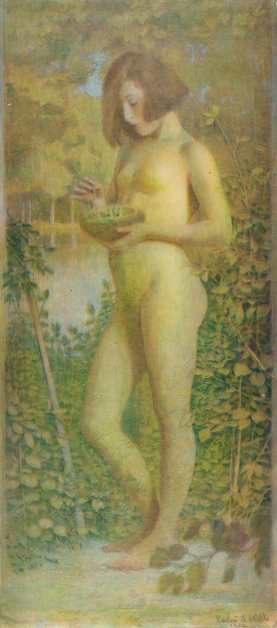 Wiosna autorstwa Newton A. Wells