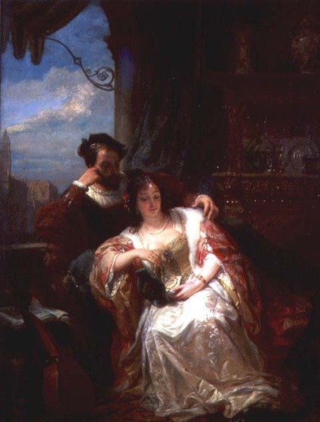 Dar kochanków autorstwa Nicaise de Keyser
