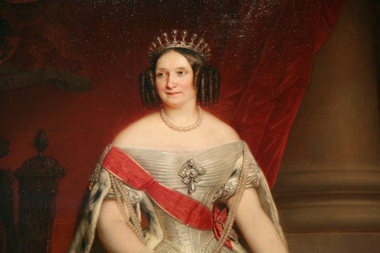„Portret wielkiej księżnej Anny Pawłownej”, 1849 r. autorstwa Nicaise de Keyser