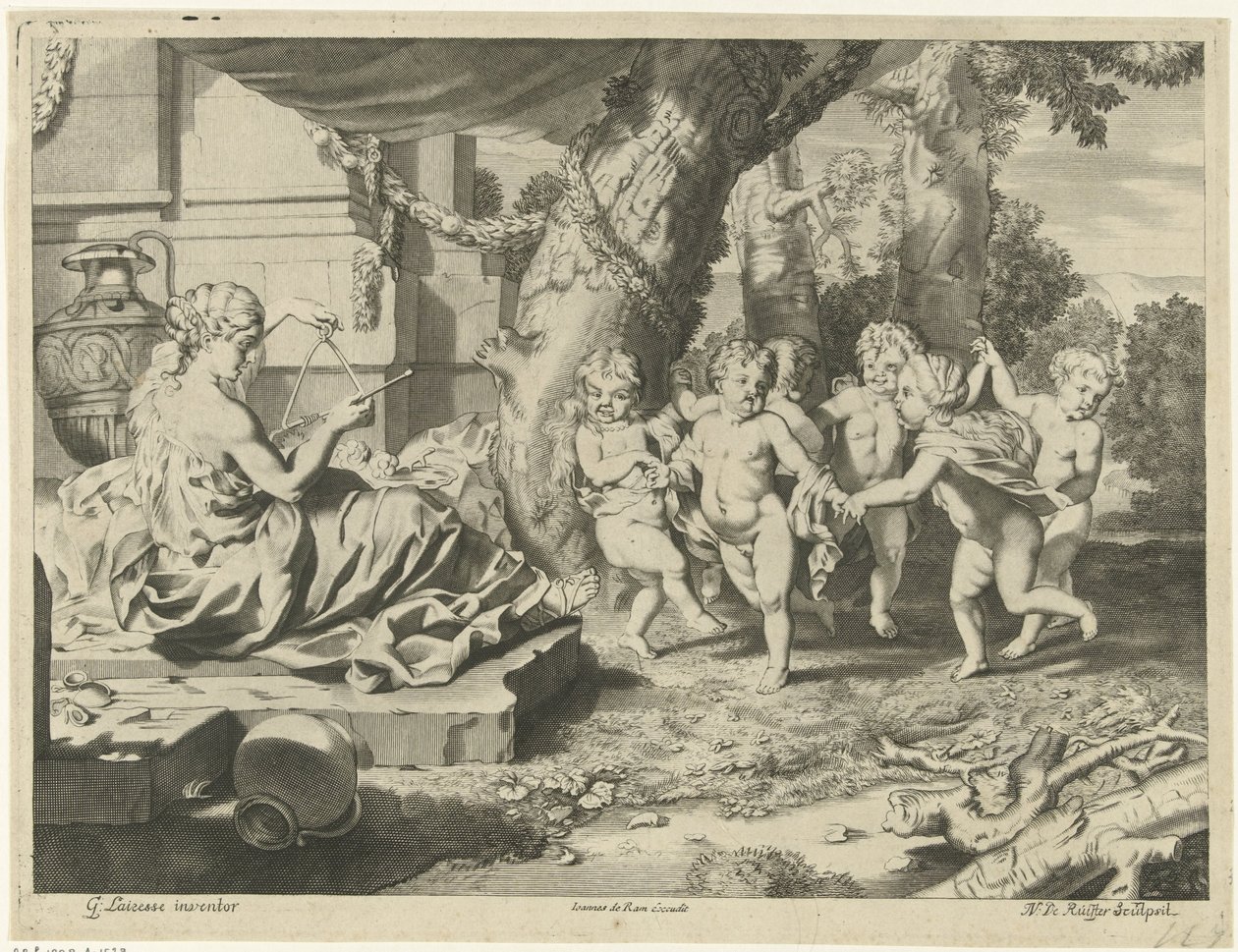 Alegoria do muzyki autorstwa Nicaise de Ruyter