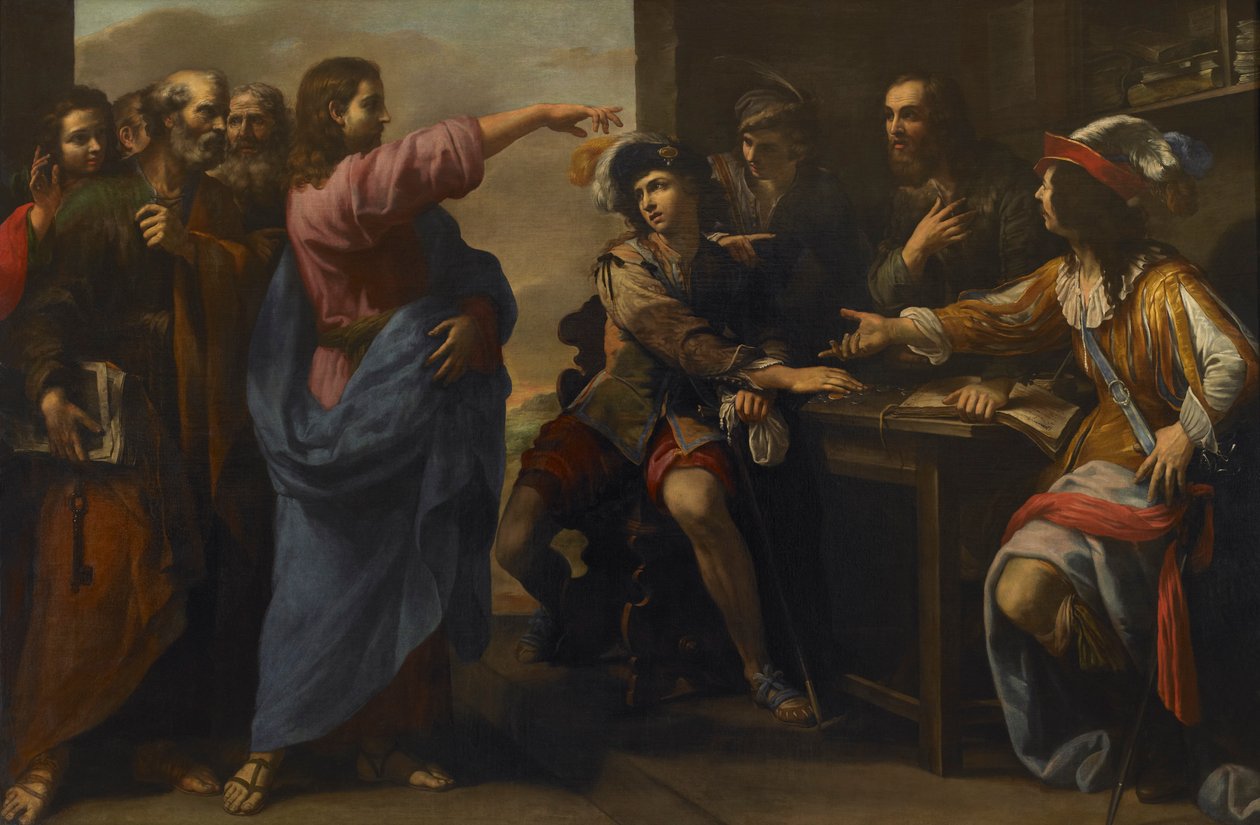 Powołanie św. Mateusza autorstwa Niccolo Tornioli