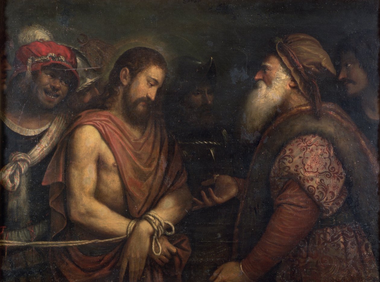 Chrystus przed Kajfaszem autorstwa Niccolo Frangipane