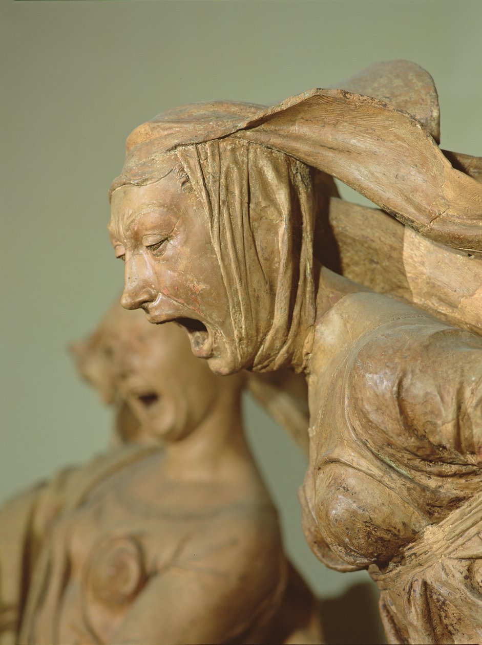 Maryja Panna z lamentacji (terakota) autorstwa Niccolo dell Arca