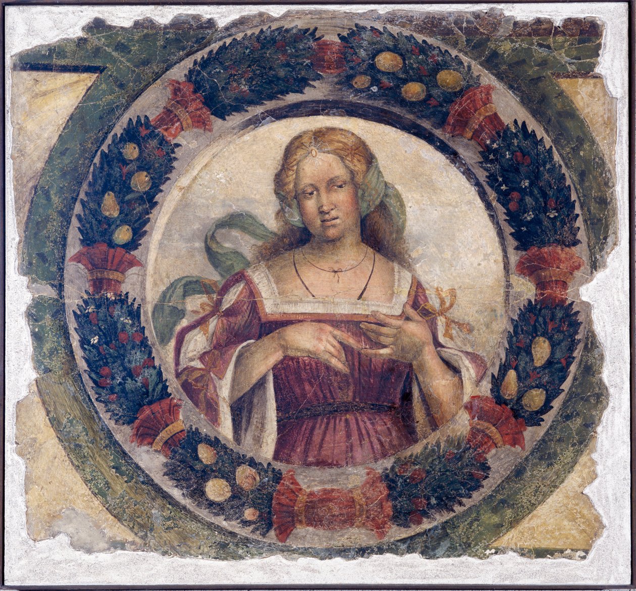 Alegoria Matematyki, c.1496-1555 autorstwa Niccolo the Younger Giolfino