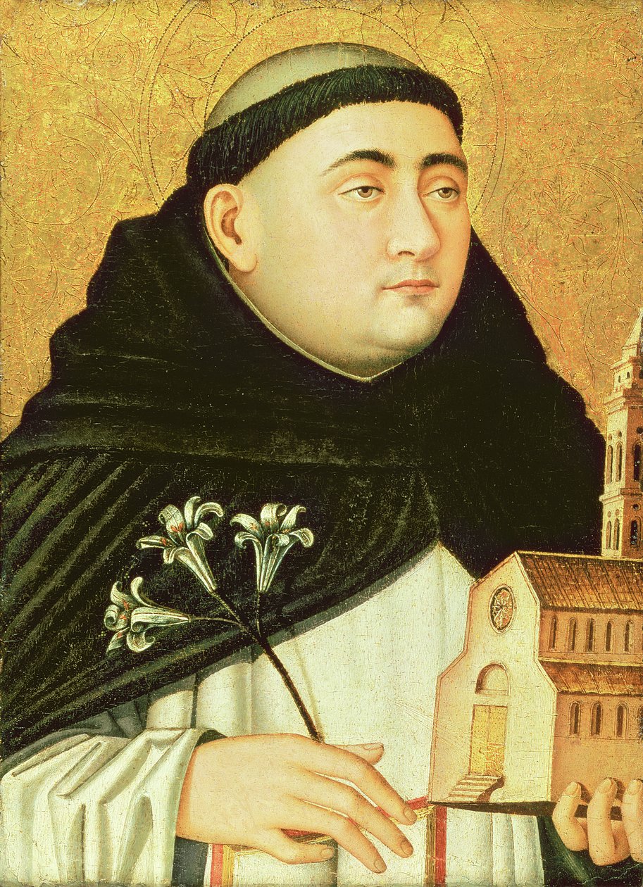 Popiersie św. Dominika, ok.1455 autorstwa Niccolo Antonio Colantonio