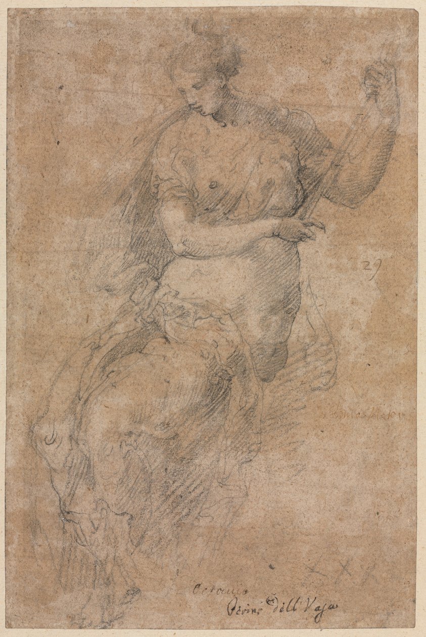 Figura alegoryczna (rekto) autorstwa Niccolo dell