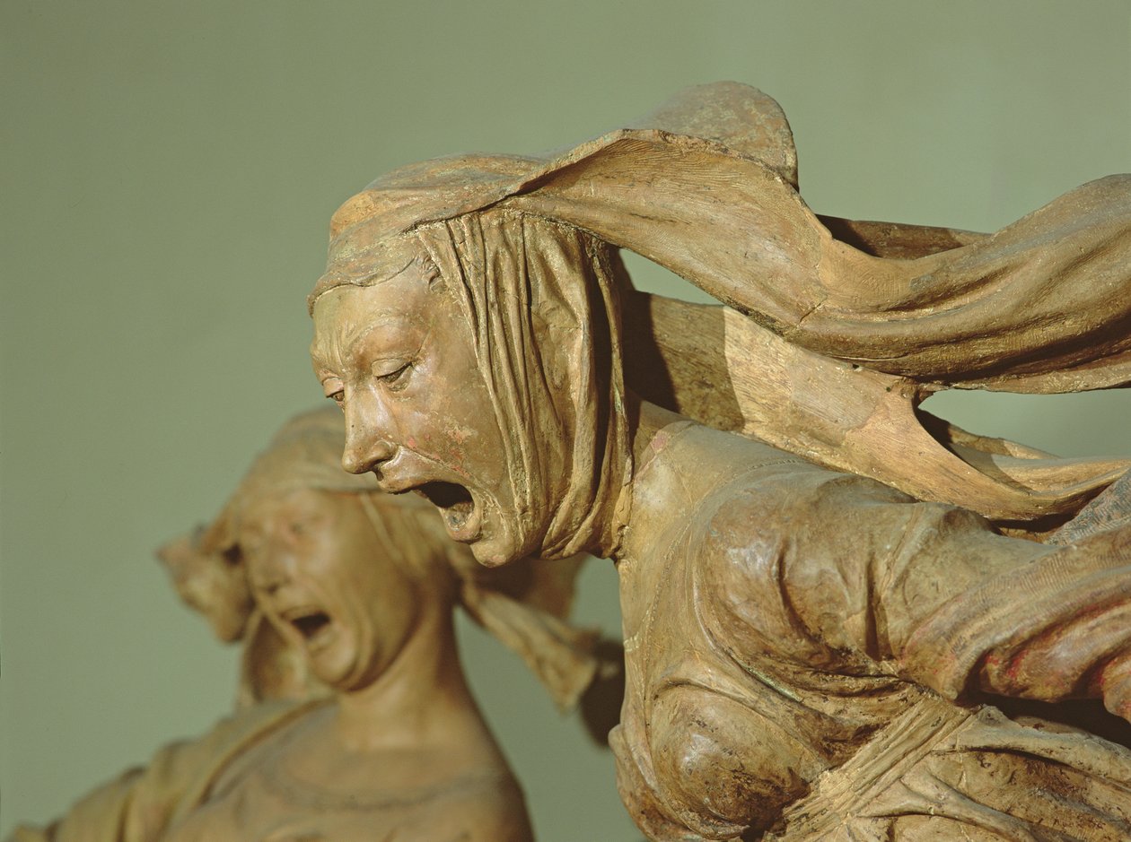 Maryja Panna z lamentacji (terakota) autorstwa Niccolo dell Arca