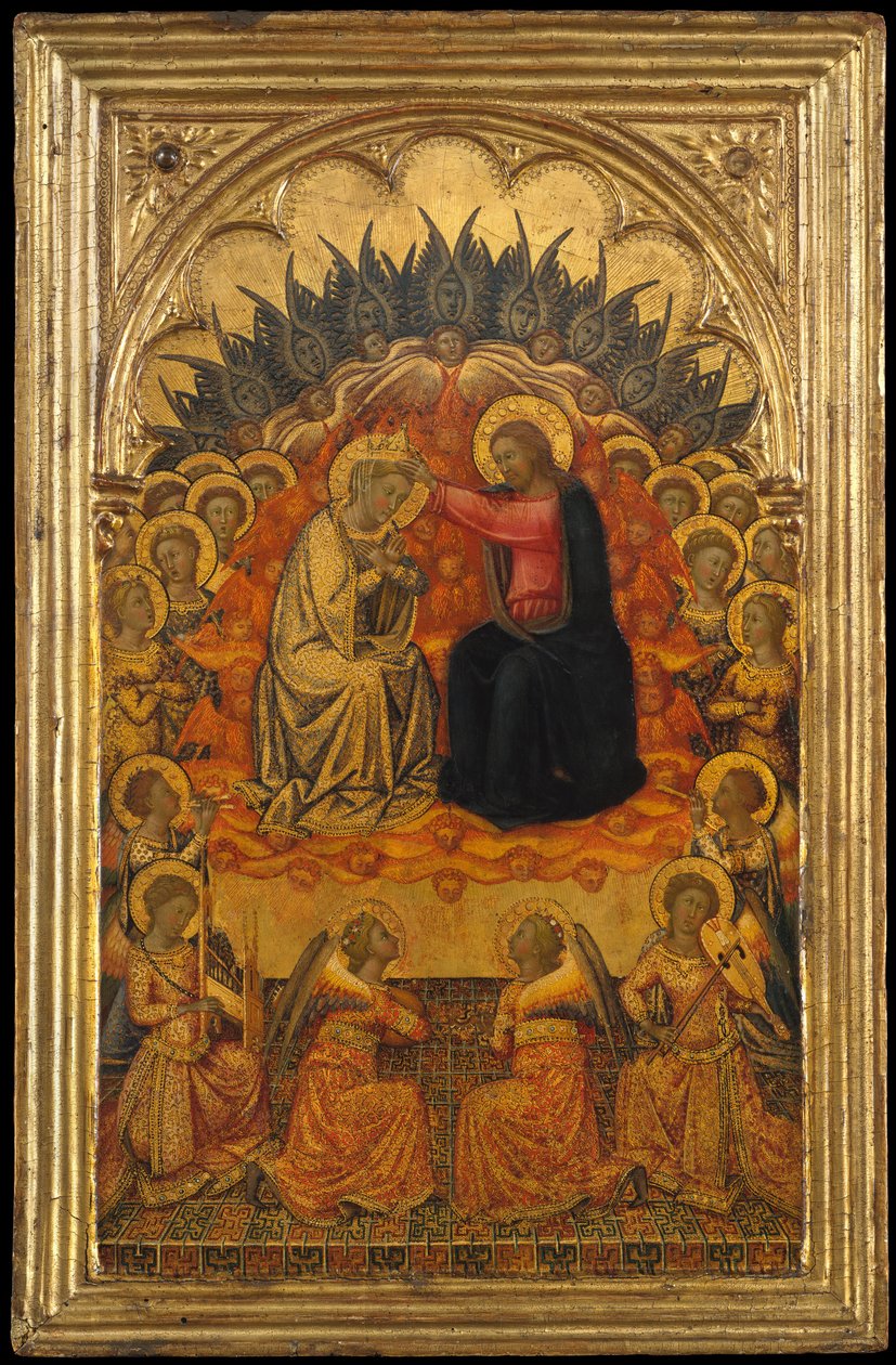 Koronacja Najświętszej Marii Panny, ca. 1380. autorstwa Niccolo di Buonaccorso