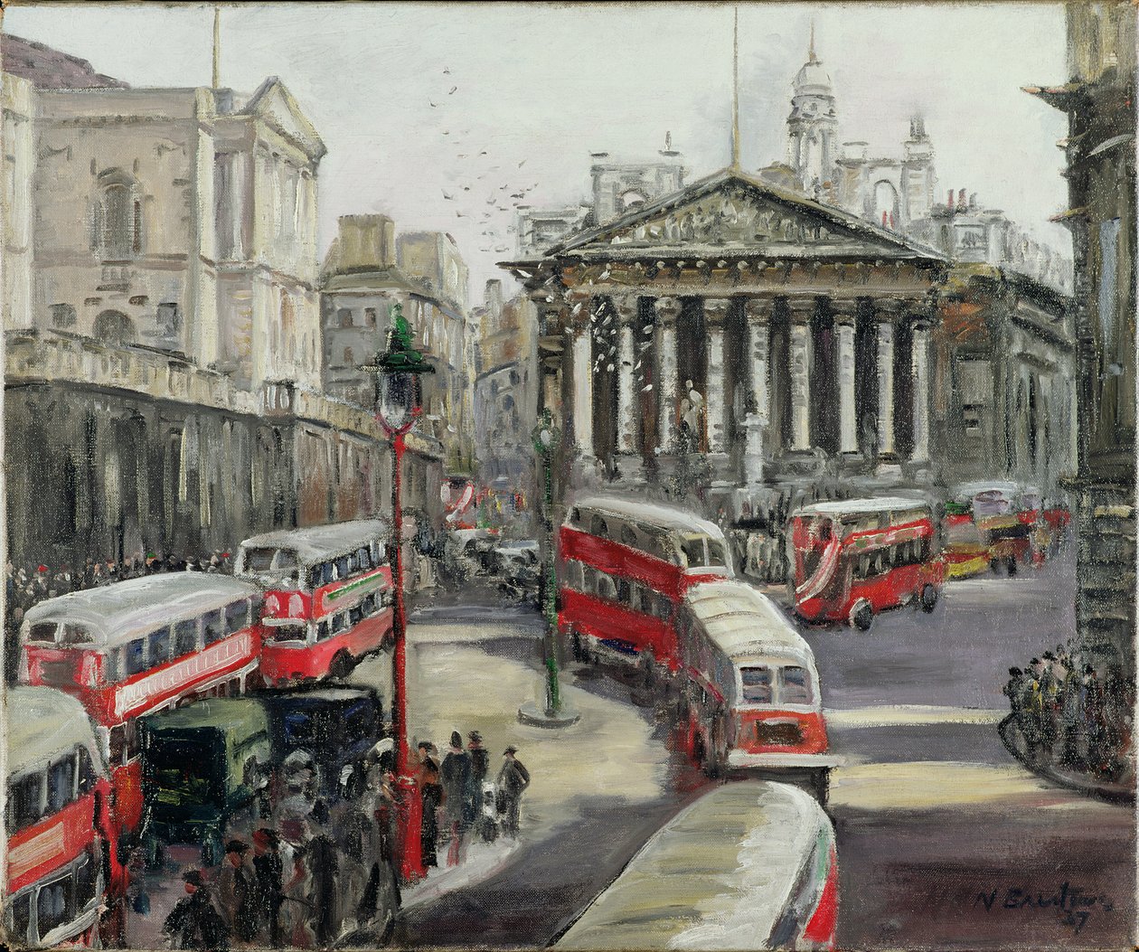 Miasto, 1937 autorstwa Nicholas Bristowe