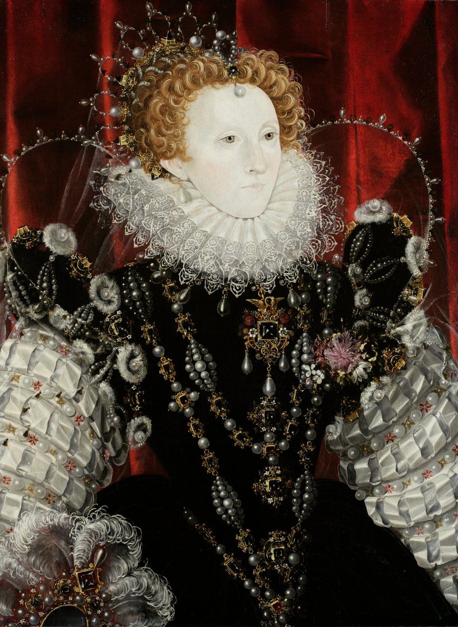 Królowa Elżbieta I (1533–1603) autorstwa Nicholas Hilliard