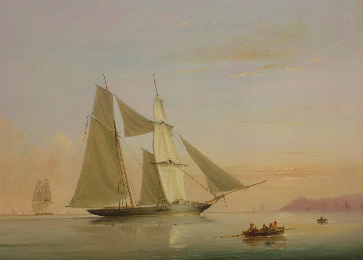 „Pustułka”, R.I.S.E., Becalmed Offshore autorstwa Nicholas Matthews Condy