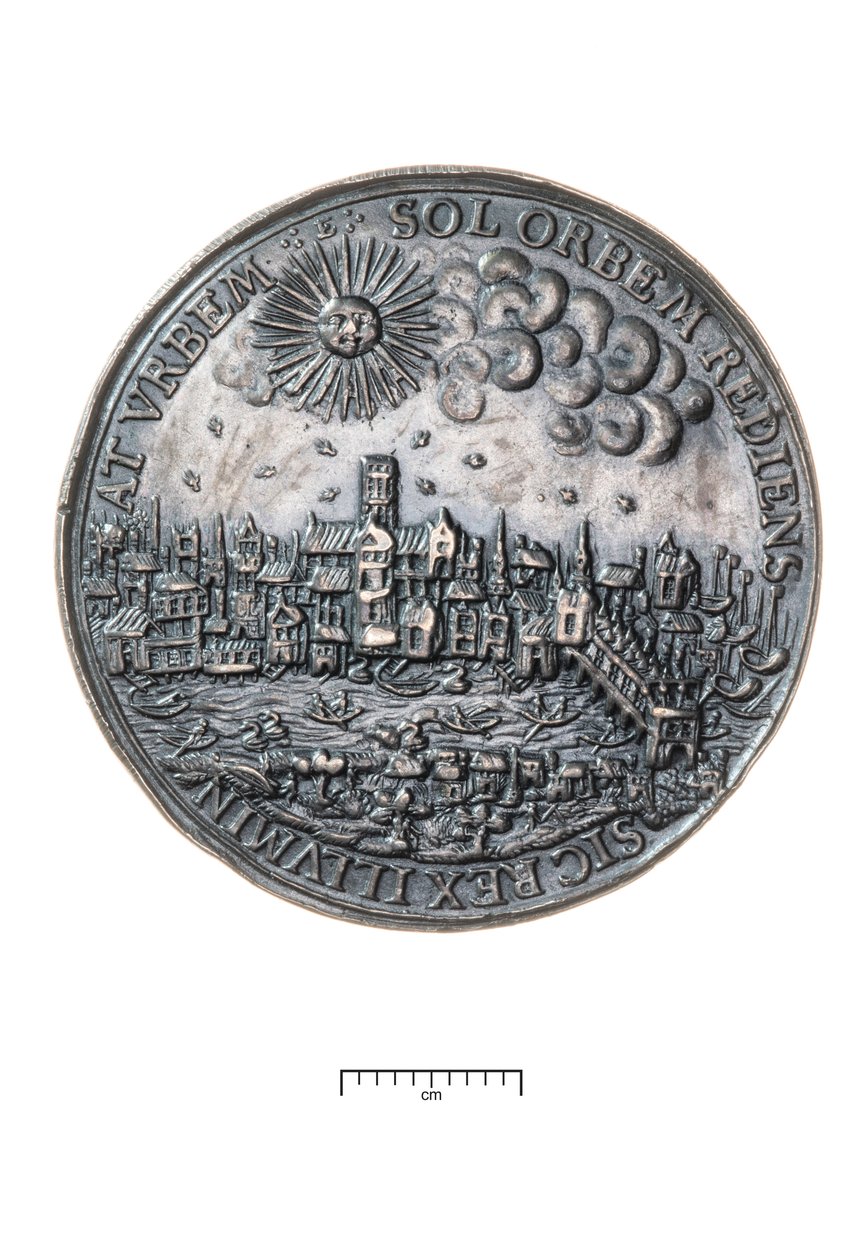 Karol I, Powrót do Londynu po koronacji w Edynburgu, 1633 autorstwa Nicholas Briot