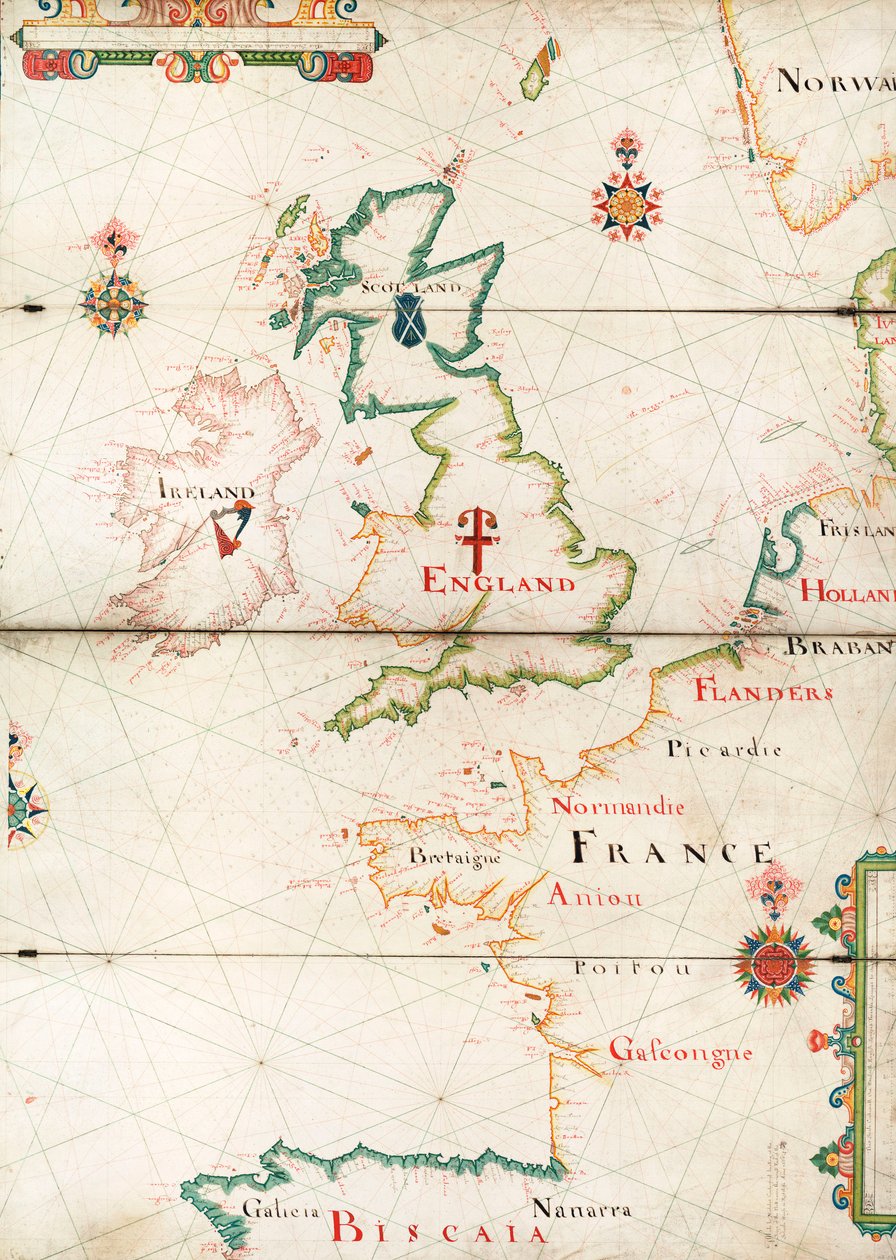 Atlantyckie wybrzeża Europy, od Norwegii po Finisterre autorstwa Nicholas Comberford