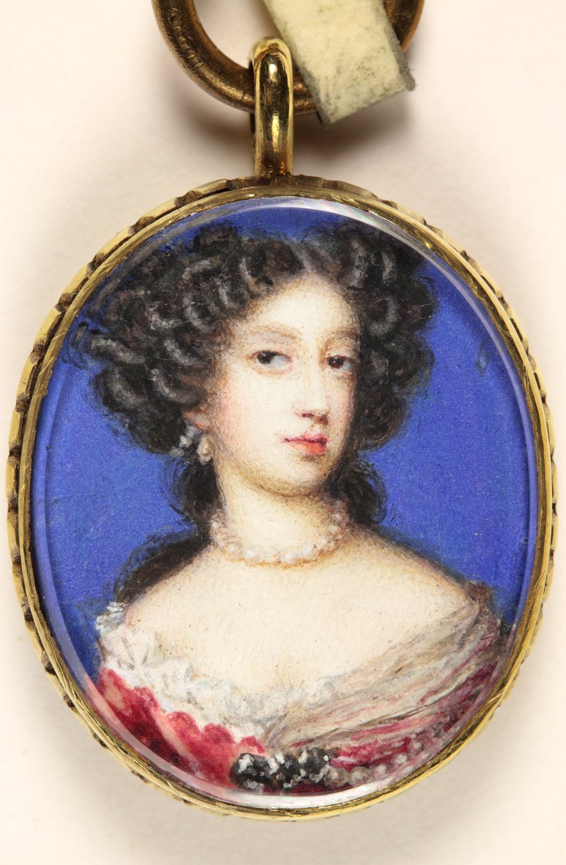 Mary z Modeny (akwarela na welinie) autorstwa Nicholas Dixon