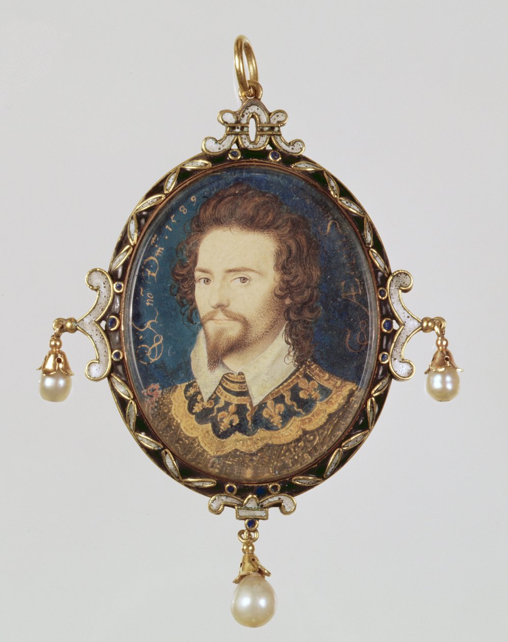 George Clifford, 3. hrabia Cumberland autorstwa Nicholas Hilliard