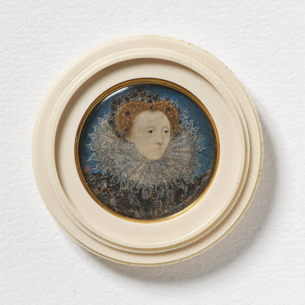 Portret Elżbiety I z Anglii autorstwa Nicholas Hilliard