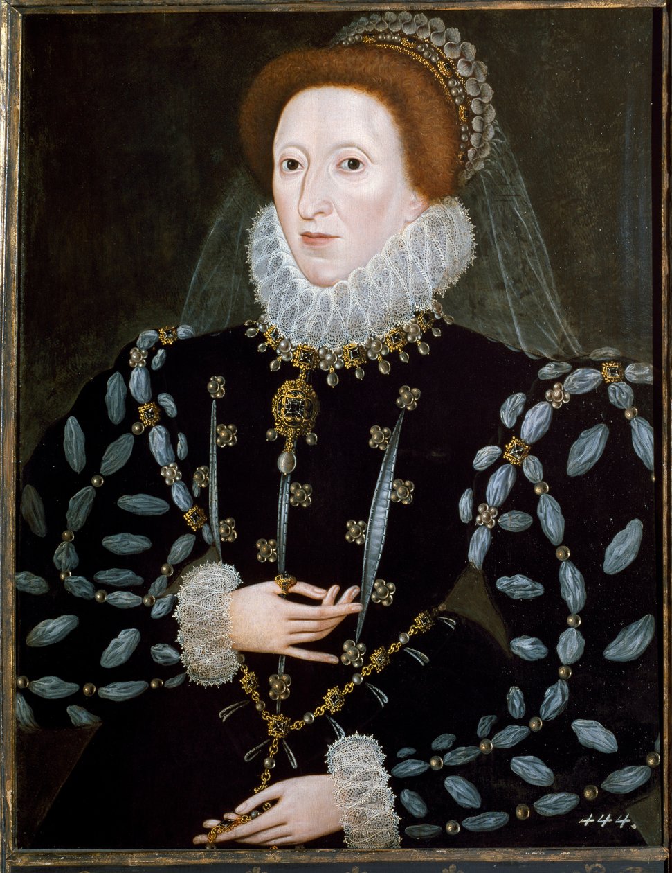 Portret królowej Anglii Elżbiety I autorstwa Nicholas Hilliard