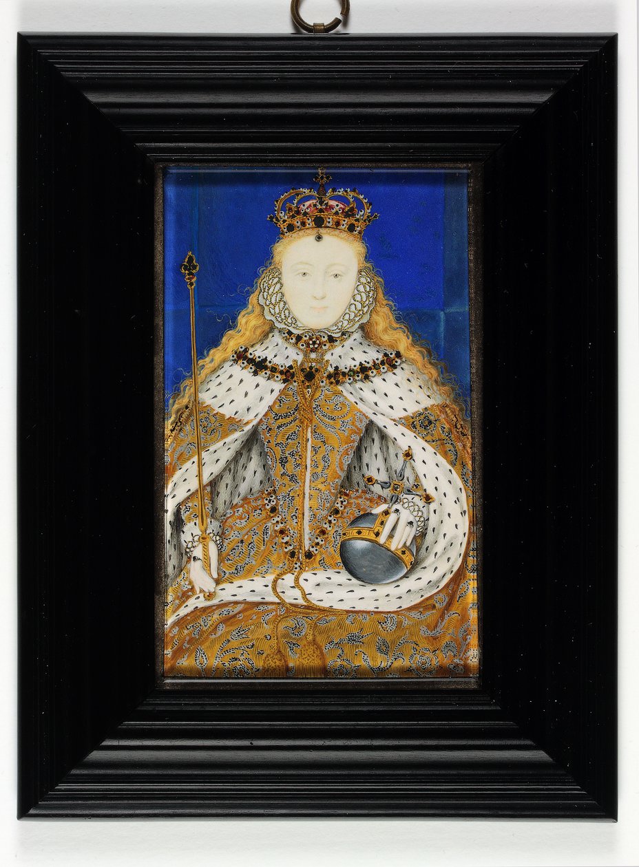 Królowa Elżbieta I (emalia) autorstwa Nicholas Hilliard