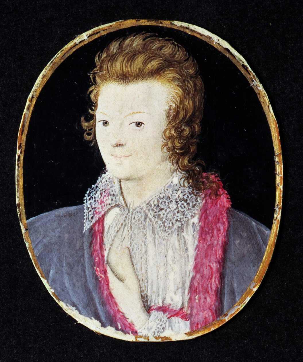Nieznana młodość, c.1595 autorstwa Nicholas Hilliard