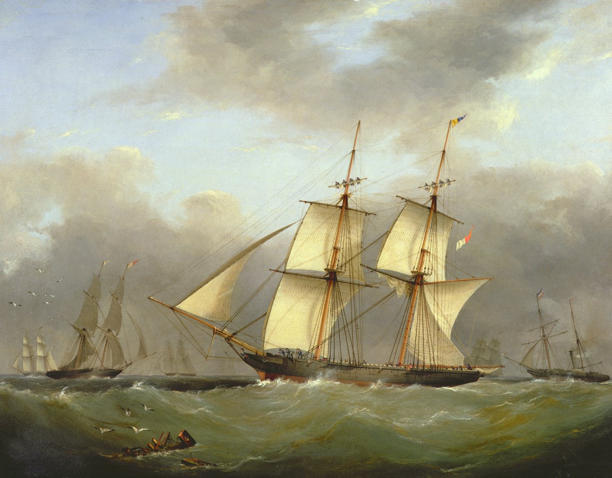 H.M. Bryg „Odważny” autorstwa Nicholas Matthews Condy