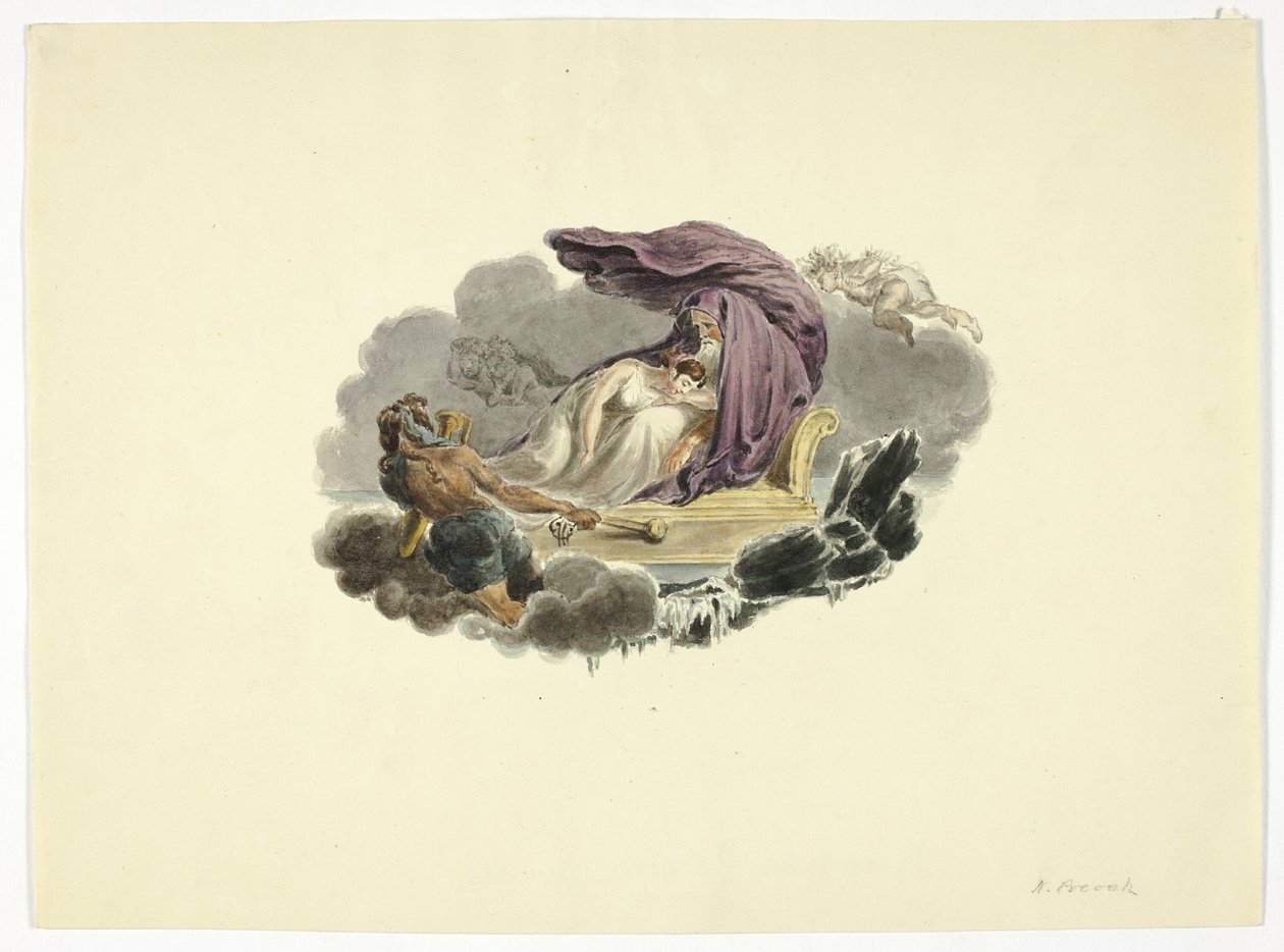 Scena mitologiczna autorstwa Nicholas Pocock