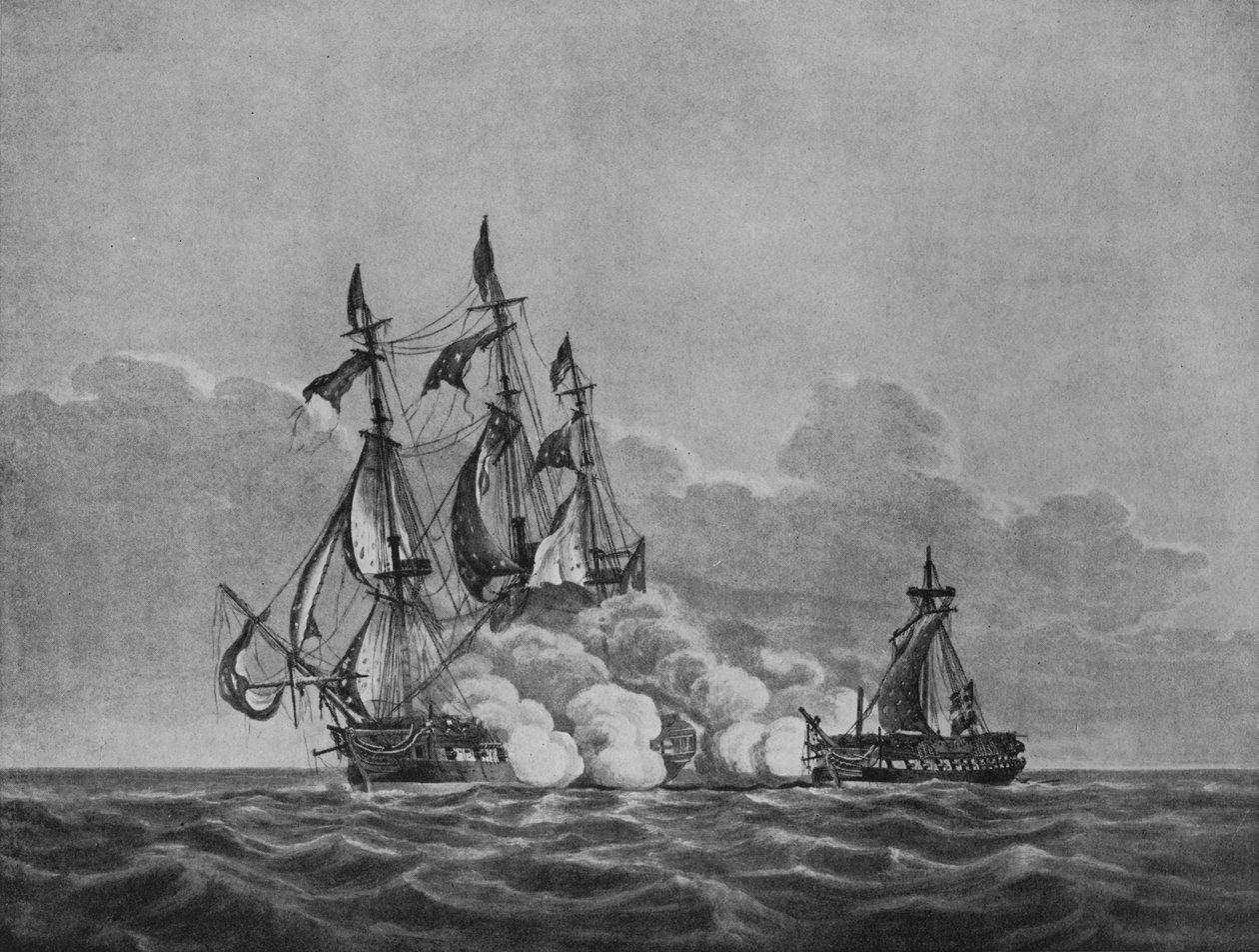 Konstytucja i Jawa, c1813 autorstwa Nicholas Pocock