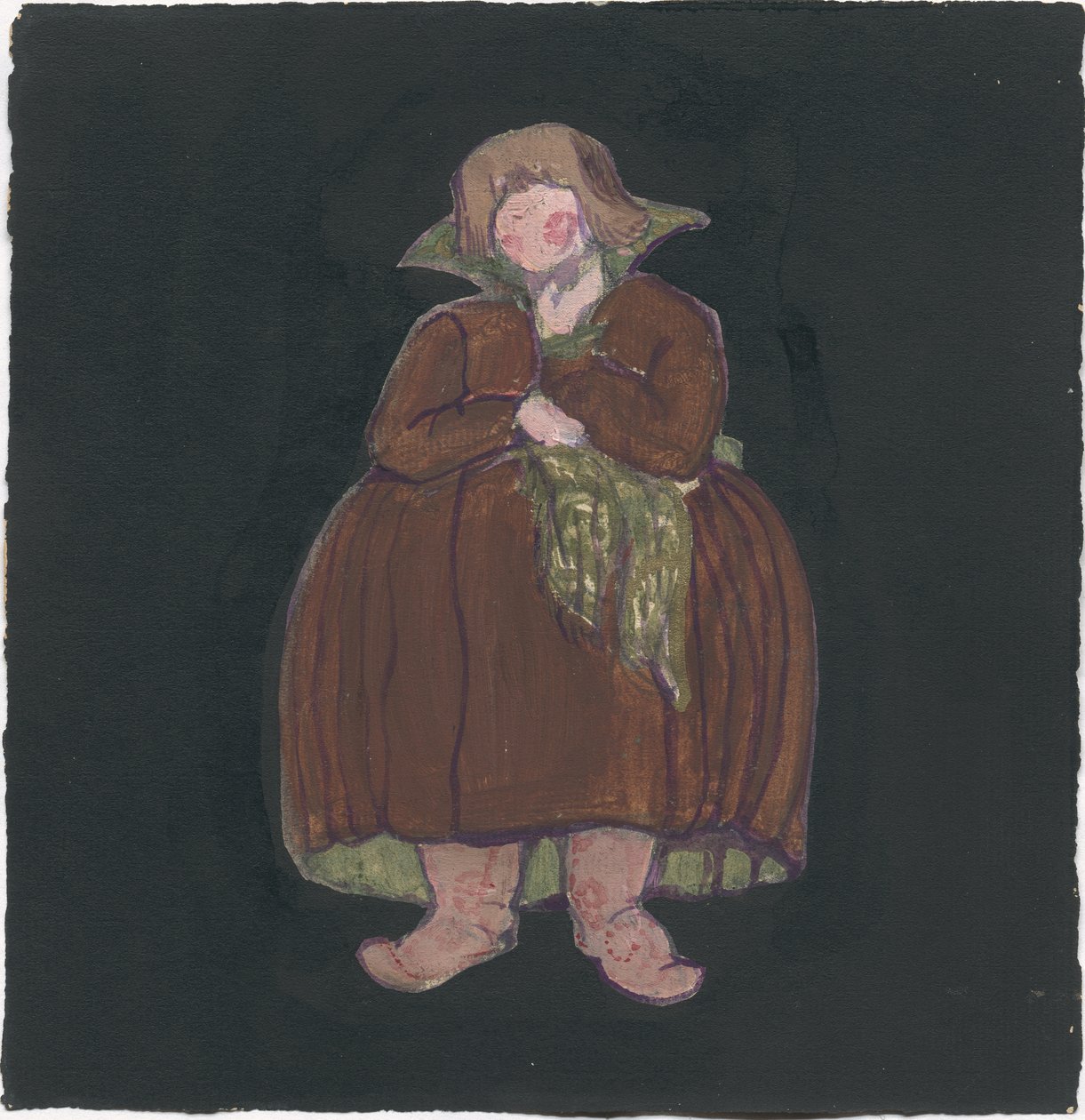 Projekt kostiumów do opery Rimskiego-Korsakowa „Opowieść o carze Saltanie”, 1919 autorstwa Nicholas Roerich