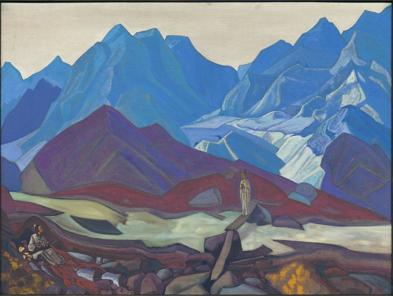 Spoza autorstwa Nicholas Roerich
