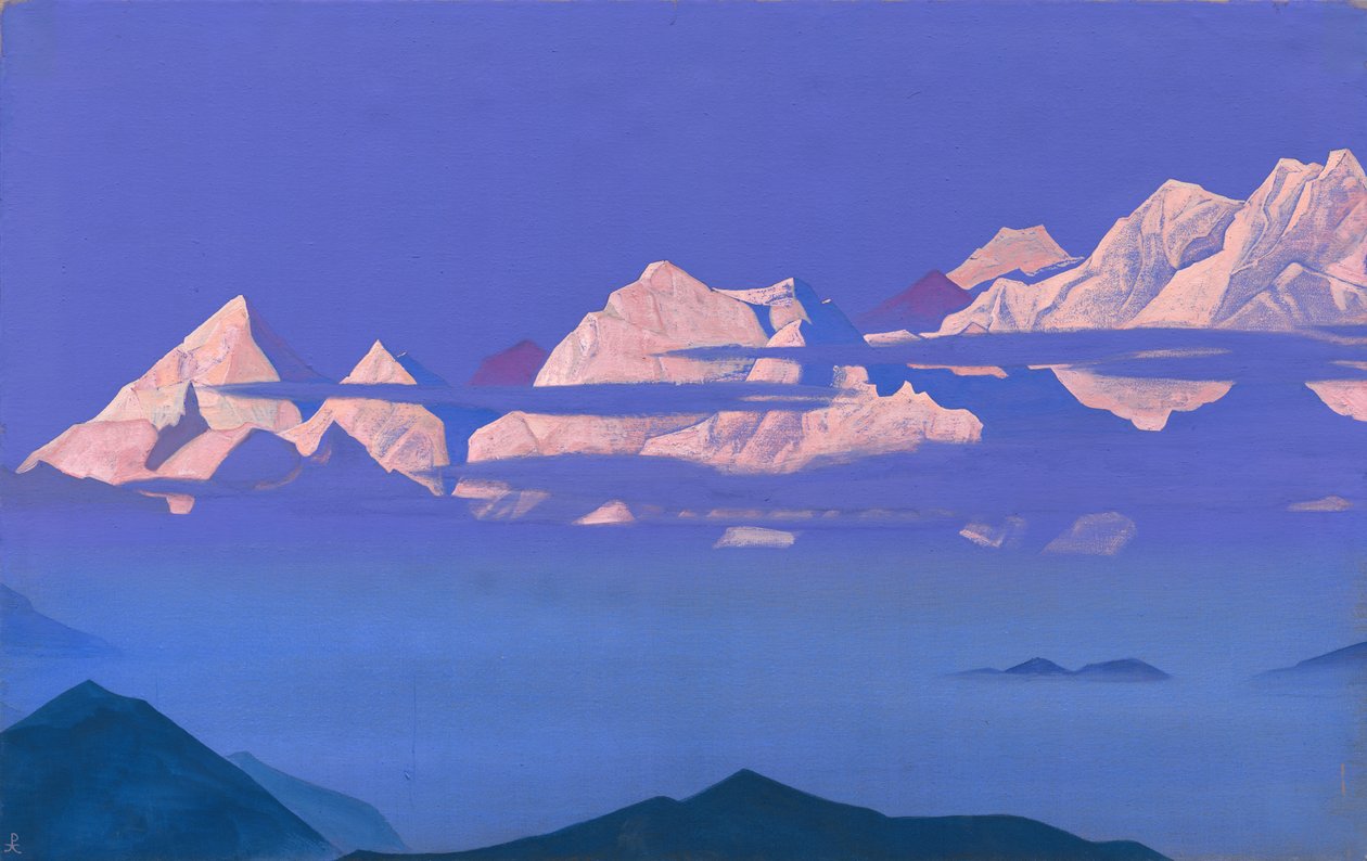 Himalaje autorstwa Nicholas Roerich