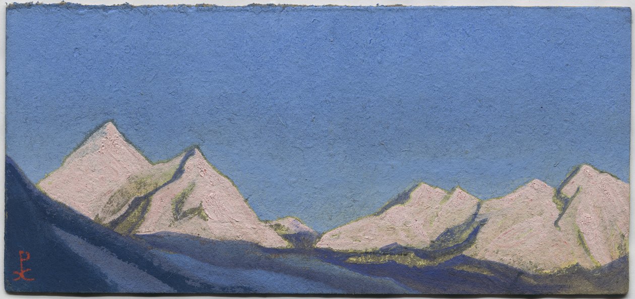 Himalaje, 1944 autorstwa Nicholas Roerich