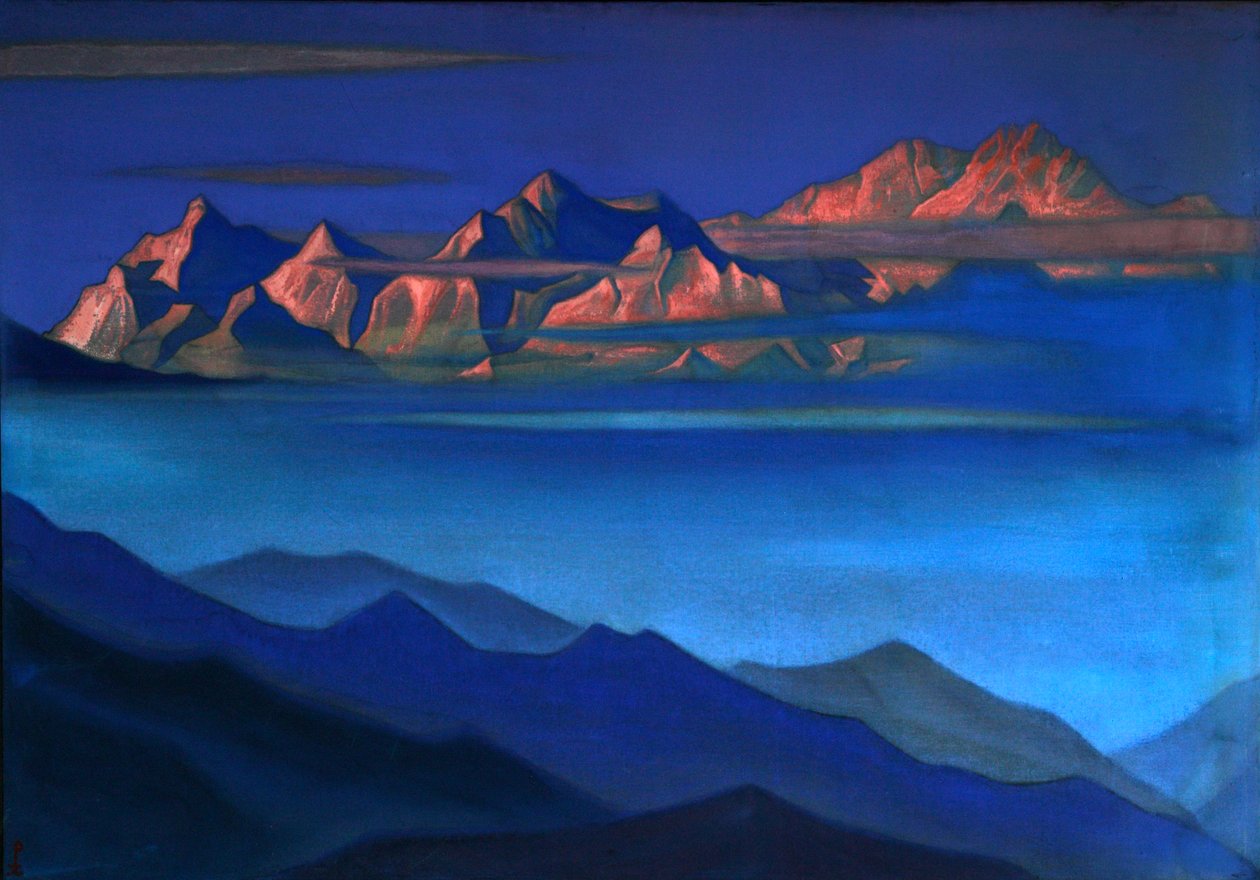 K Ang Chen Junga, 1944. autorstwa Nicholas Roerich
