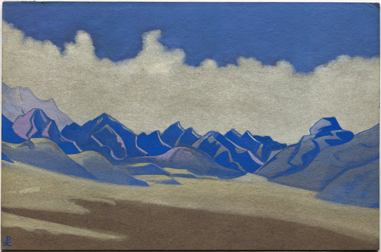Karakorum, Droga do Turkiestanu, 1936 autorstwa Nicholas Roerich