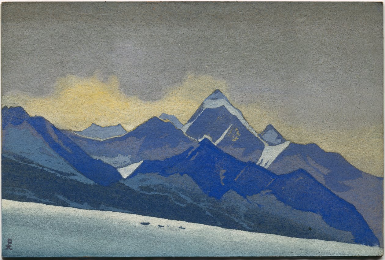 Lahul, 1936 autorstwa Nicholas Roerich