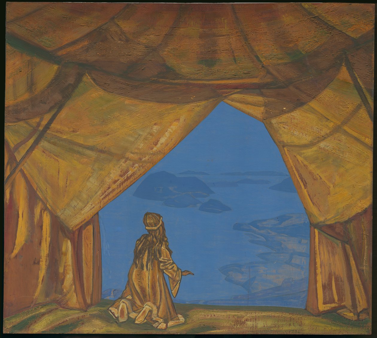 Pan Nocy, 1918 autorstwa Nicholas Roerich