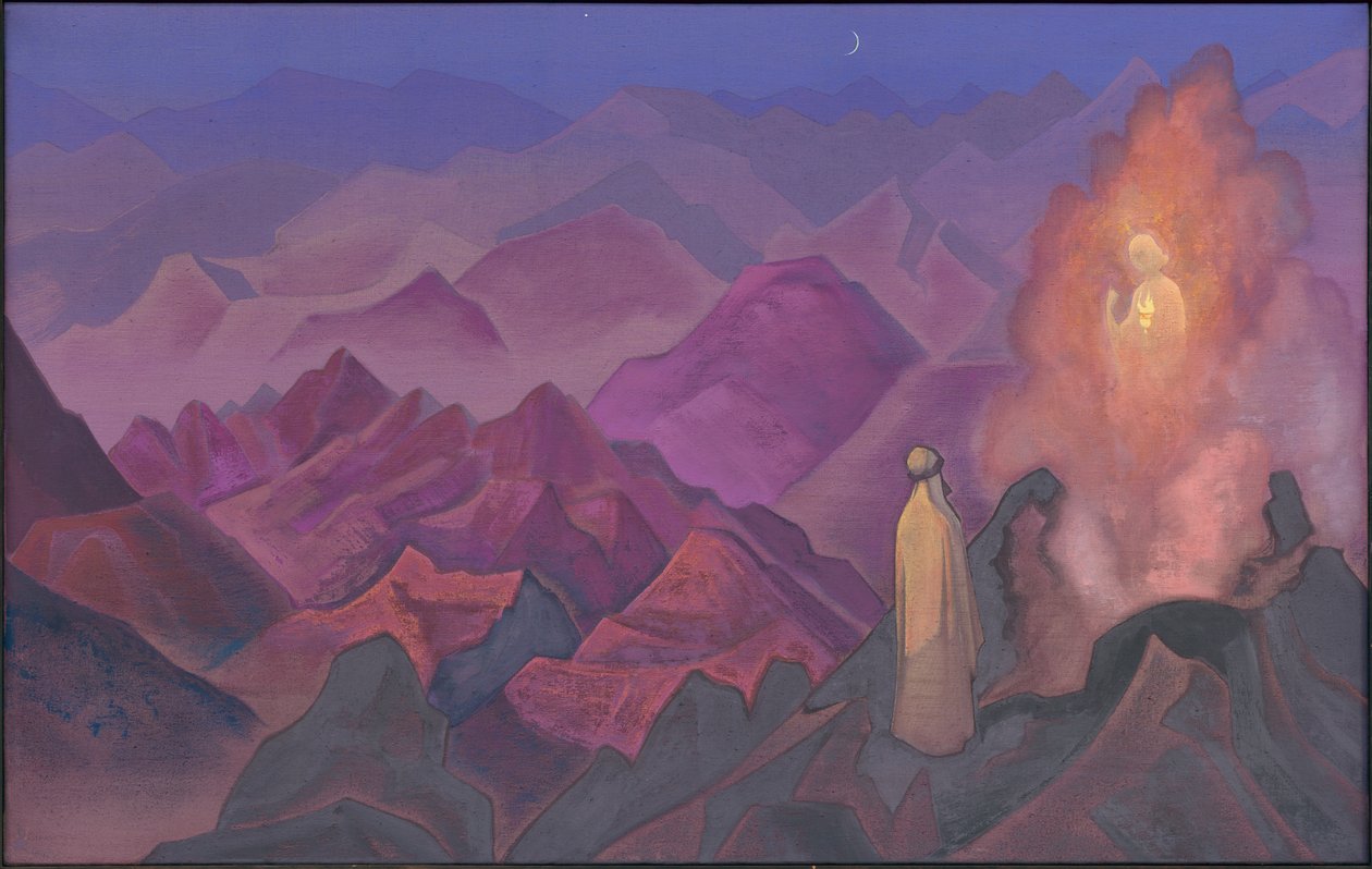 Mahomet prorok autorstwa Nicholas Roerich