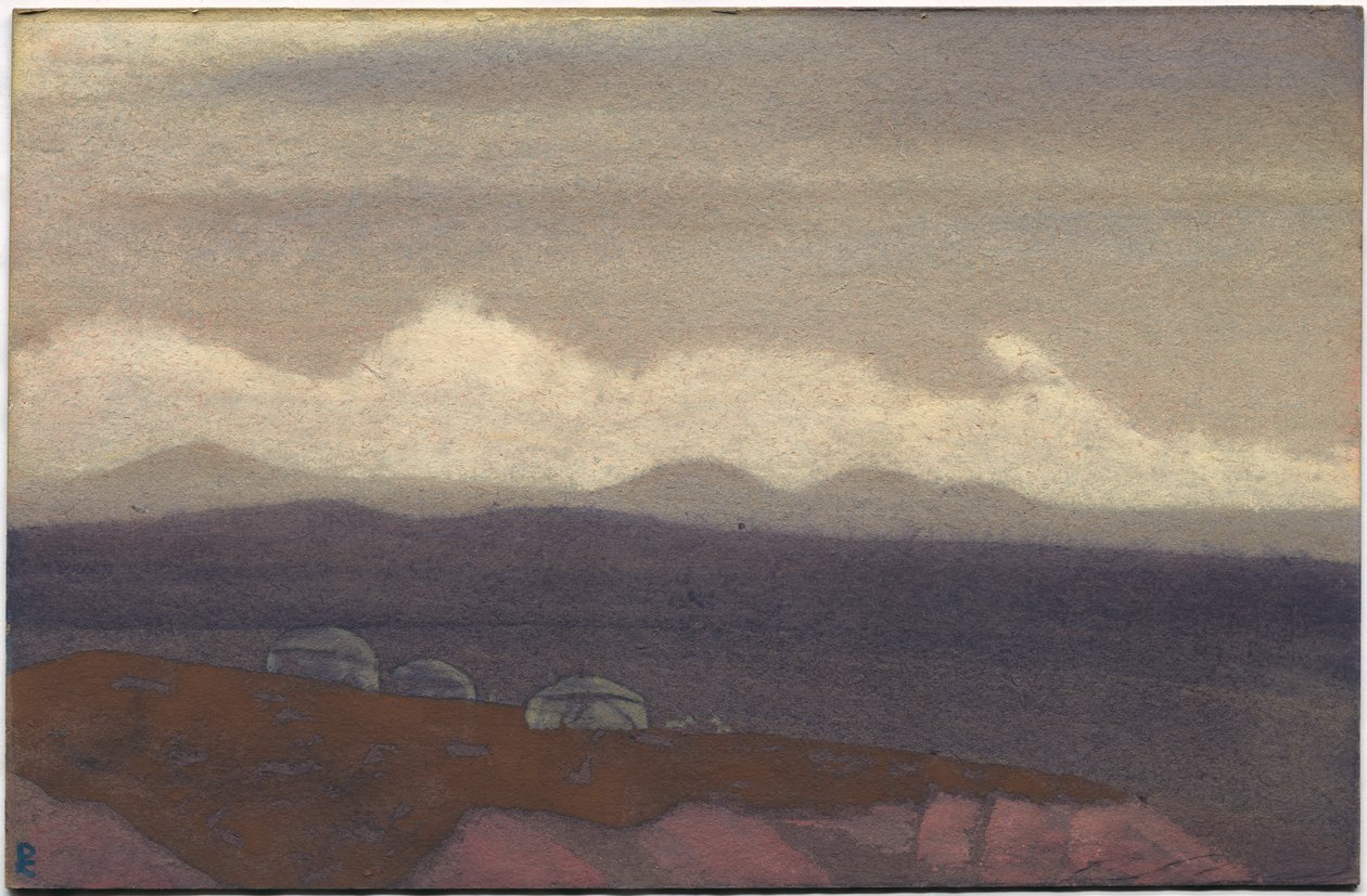 Mongolia, Sunit, 1936 autorstwa Nicholas Roerich