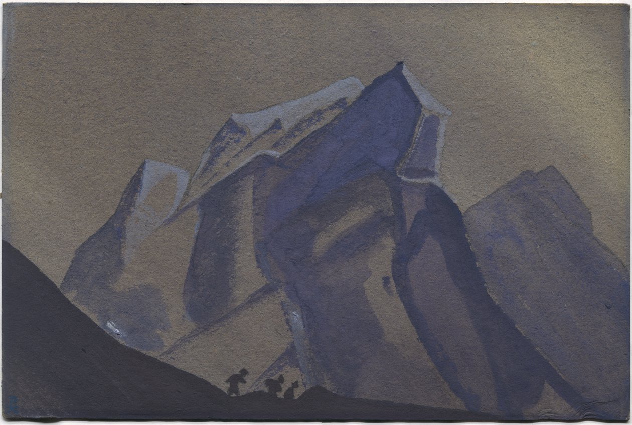 Przełęcz, Burza, 1936 autorstwa Nicholas Roerich