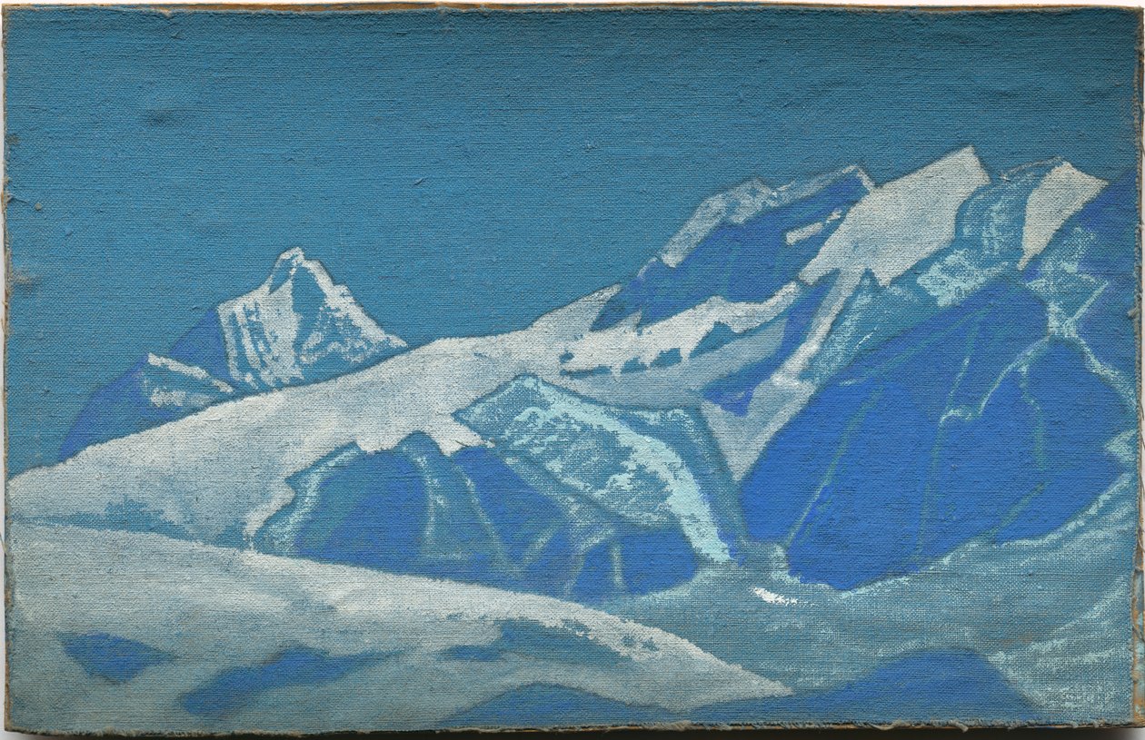 Studium górskie, ok. 1928?31 autorstwa Nicholas Roerich