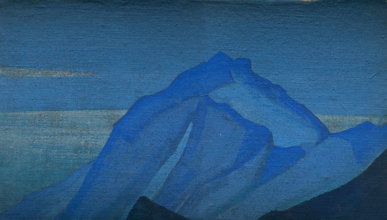 Studium górskie, ok. 1929 autorstwa Nicholas Roerich