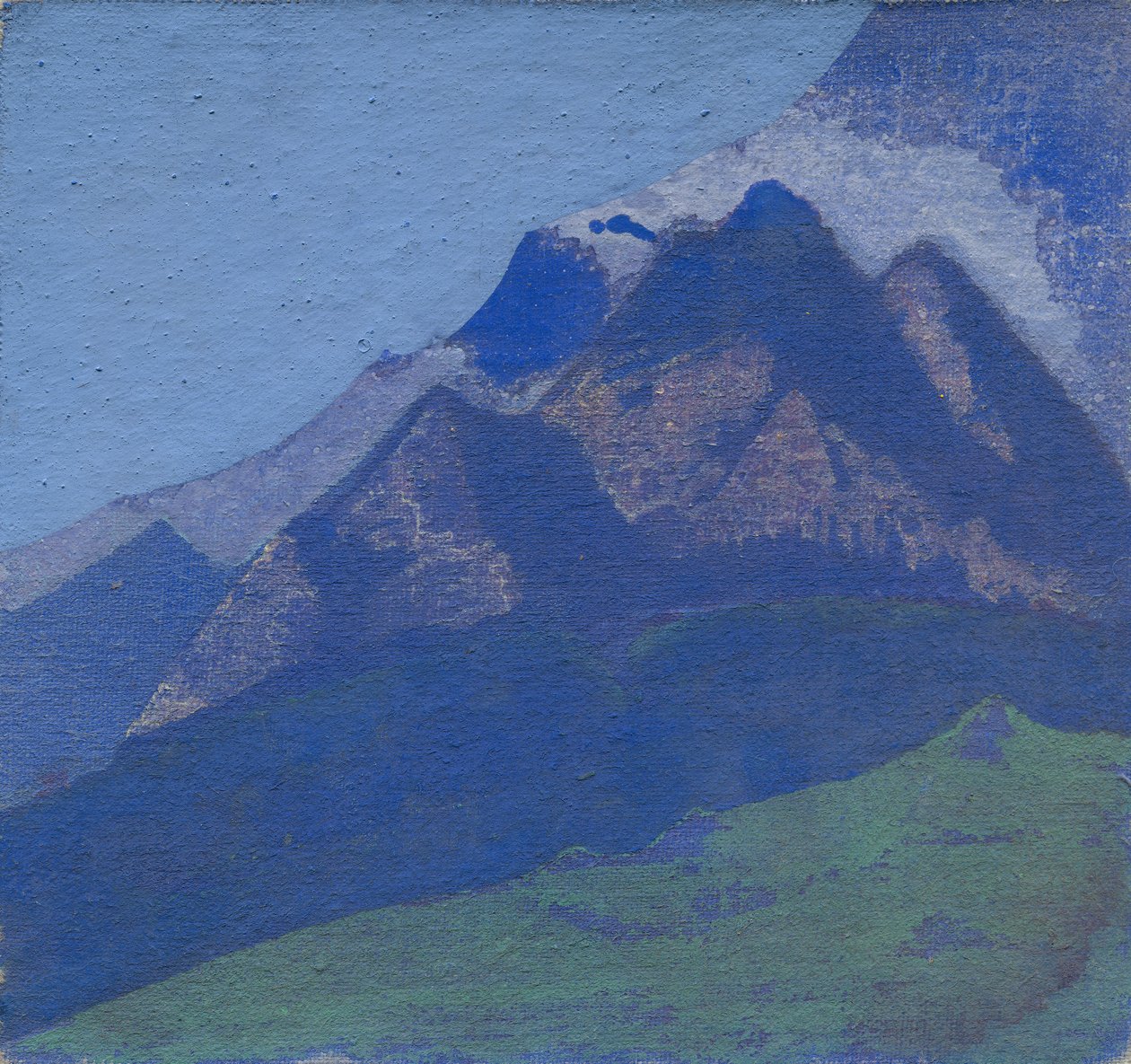 Studium górskie, ok. 1929 autorstwa Nicholas Roerich