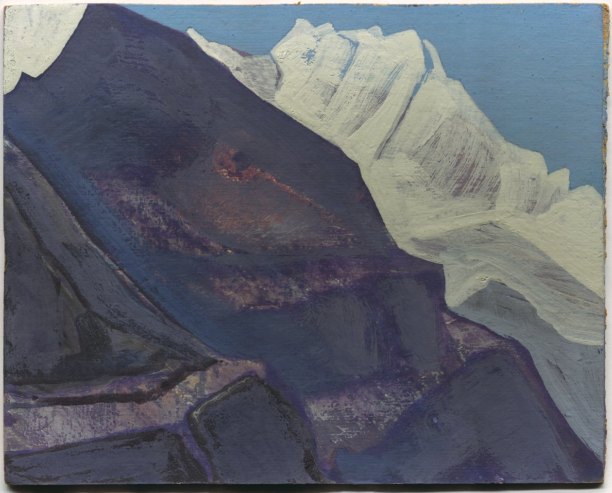 Góry, studium, 1933 autorstwa Nicholas Roerich
