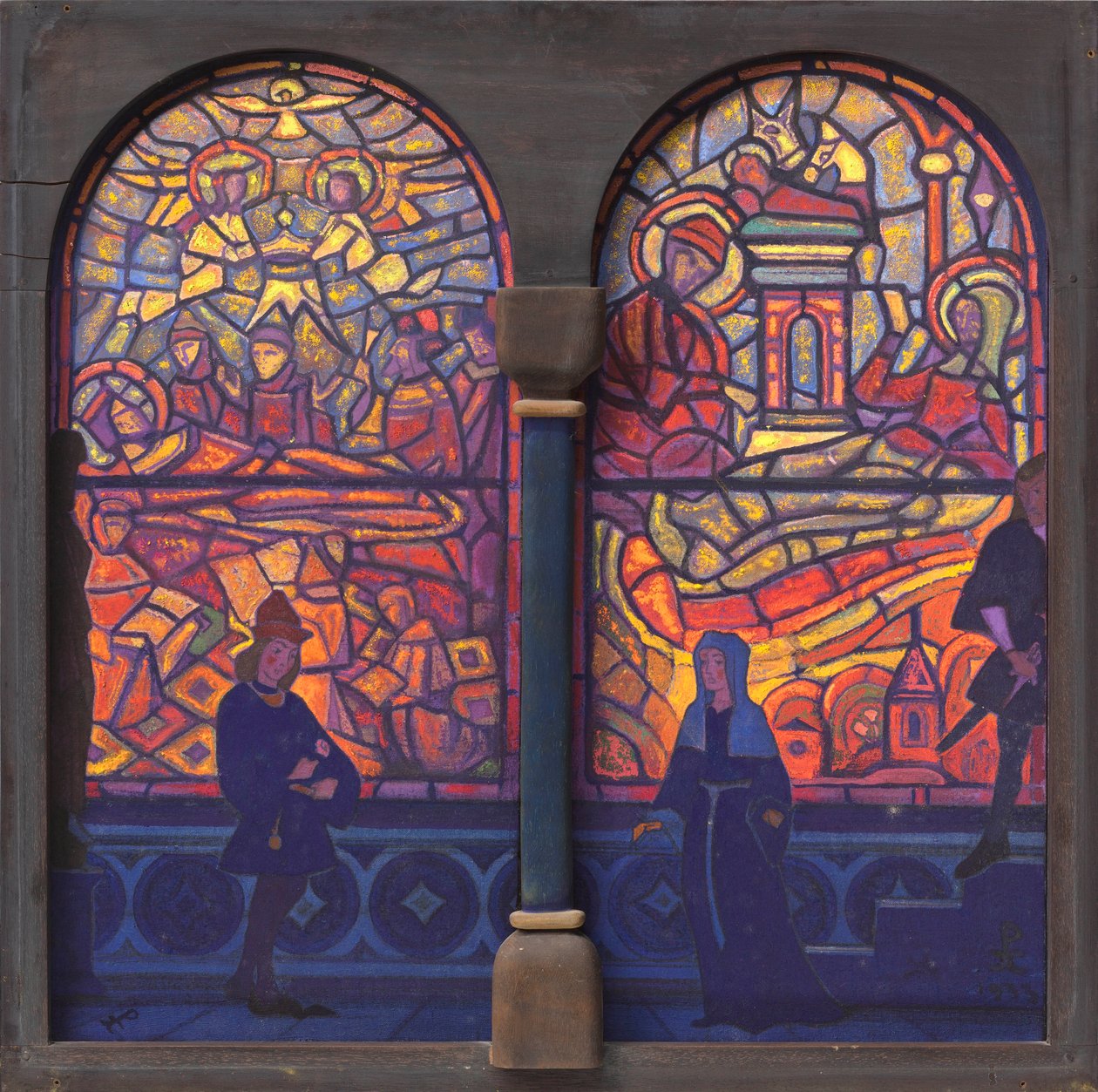 Tajemnica Róży, 1933. autorstwa Nicholas Roerich
